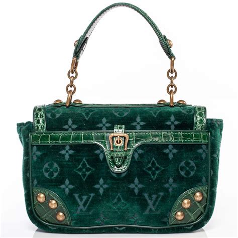 lv bag green|Lv green small bag.